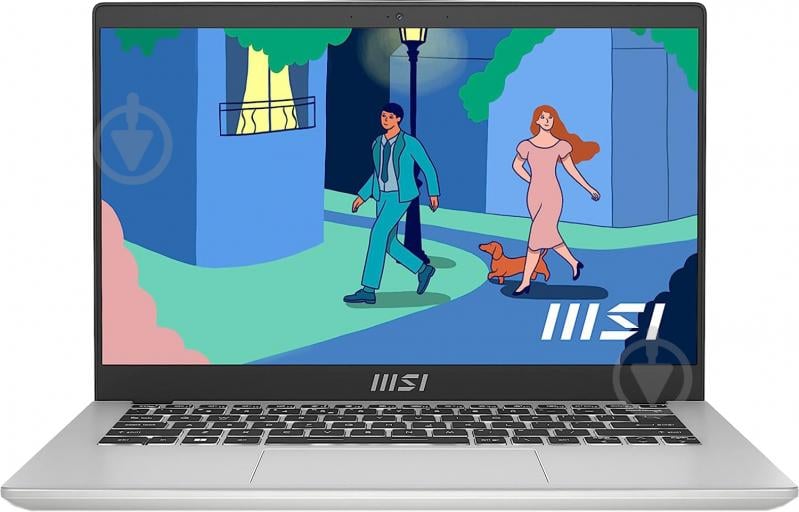 Ноутбук MSI M14C12M-286XUA 14" (MODERN 14 C12M) silver - фото 3