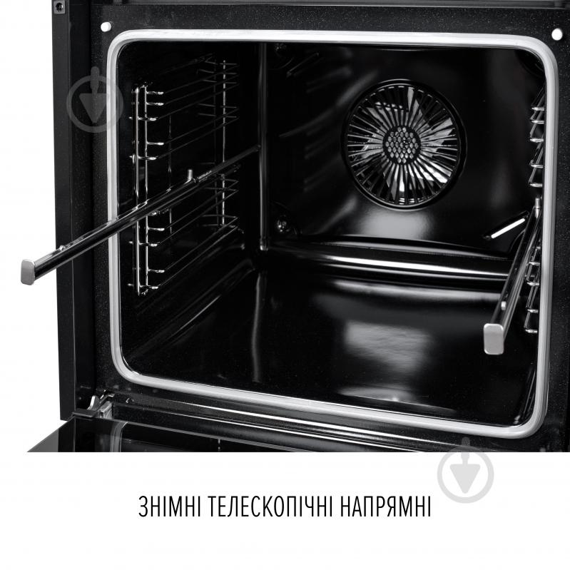 ВИТРИНА! Духовой шкаф Perfelli PERLA 6D8S NERO - фото 10