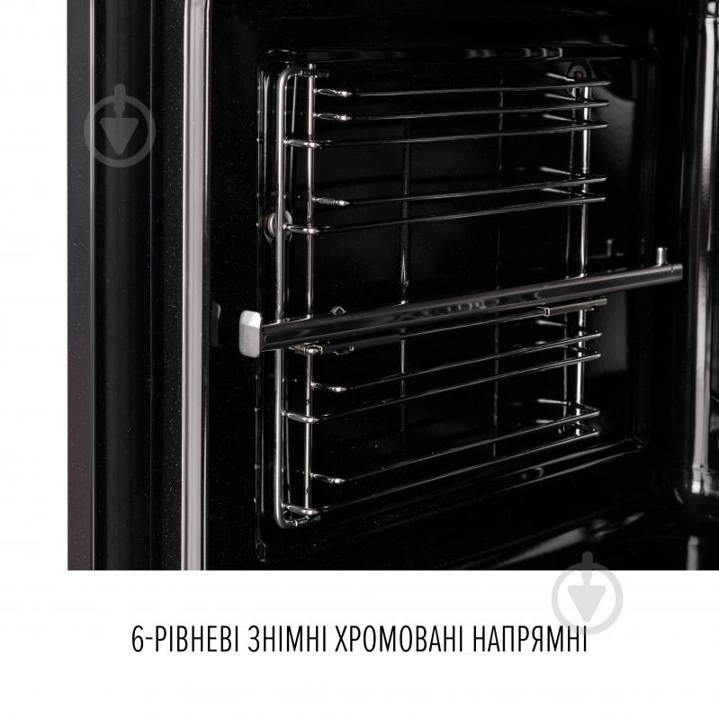 ВИТРИНА! Духовой шкаф Perfelli PERLA 6D8S NERO - фото 11