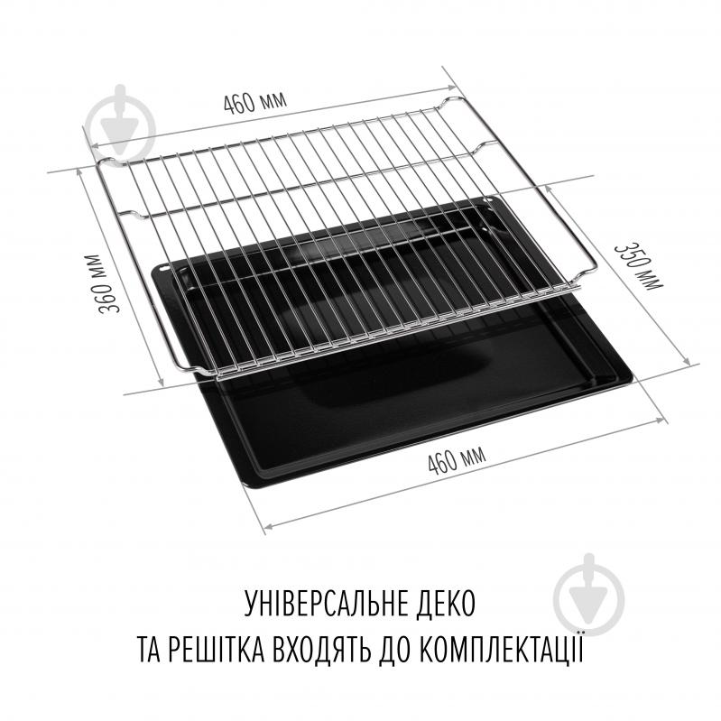 ВИТРИНА! Духовой шкаф Perfelli PERLA 6D8S NERO - фото 16