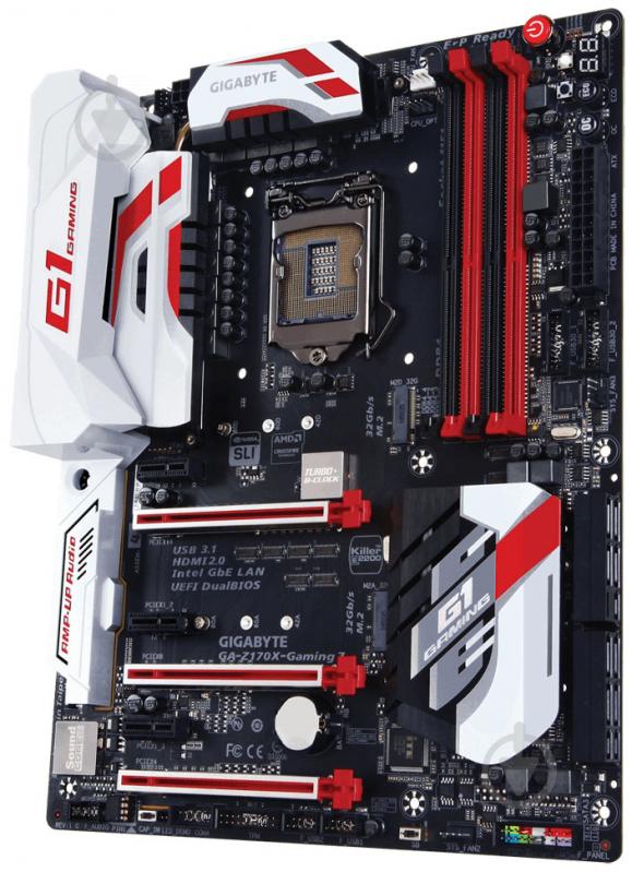 Материнская плата Gigabyte GA-Z170X-Gaming 7 (Socket 1151, Intel Z170, ATX) - фото 2