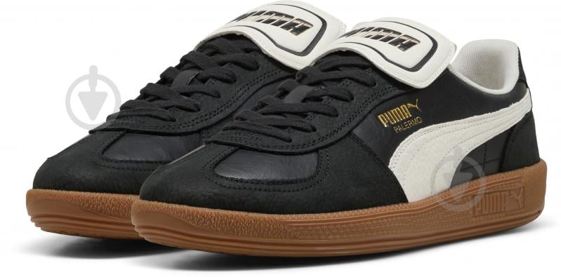 Кеди чоловічі демісезонні Puma Palermo Premium 40174402 р.45 чорні - фото 3 Кеди чоловічі демісезонні Puma Palermo Premium 40174402 р.45 чорні - фото 3