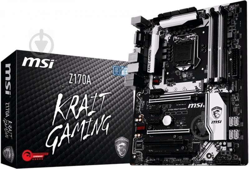 Материнская плата MSI Z170A KRAIT GAMING (Socket 1151, Intel Z170, ATX) - фото 3