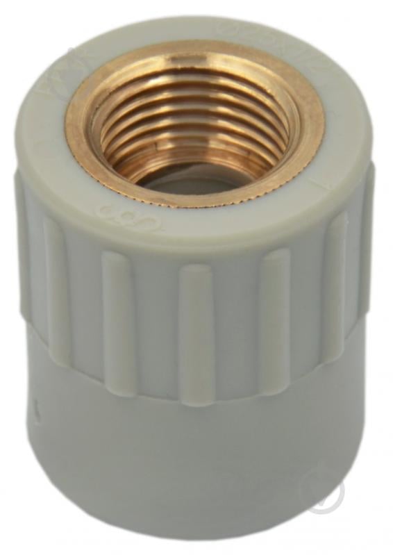 Переходник внутренняя PP-R 32 мм x 3/4 PRAWTECH Sp. z o.o. - фото 1 Переходник внутренняя PP-R 32 мм x 3/4 PRAWTECH Sp. z o.o. - фото 1