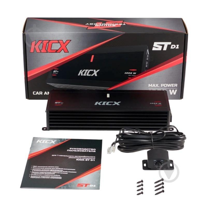 Автомобильный усилитель Kicx ST D1 - фото 7