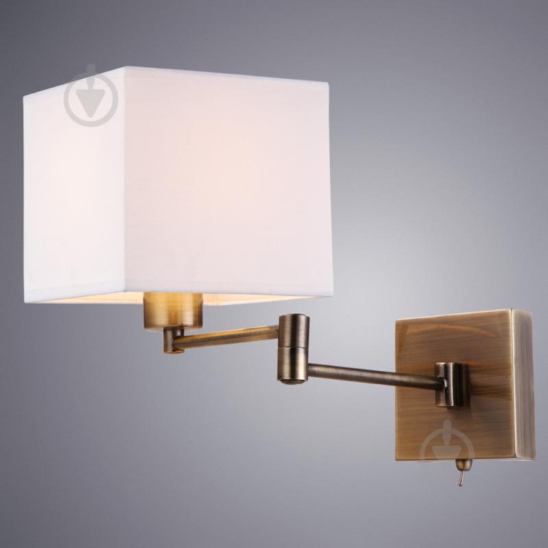 Бра Arte Lamp A9247AP-1AB Hall 1x40 Вт E27 античная бронза - фото 1