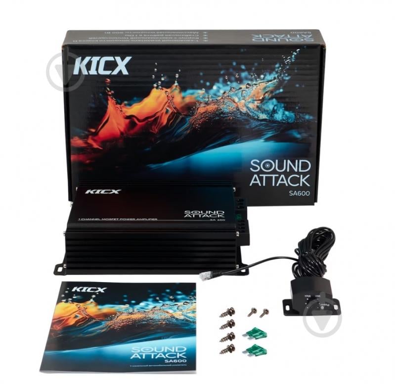 Автомобильный усилитель Kicx SA 600D - фото 8