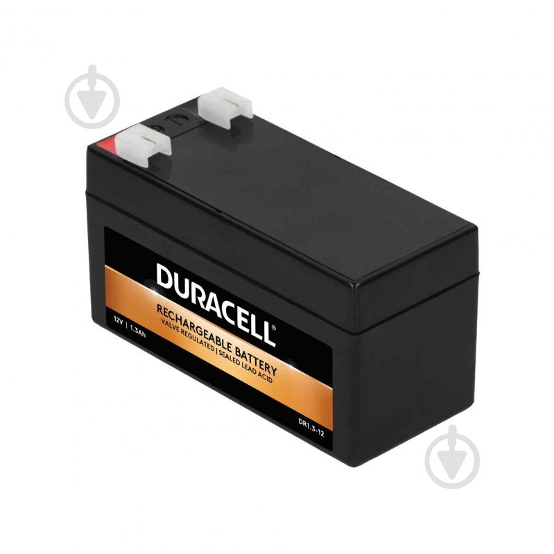 Батарея аккумуляторная Duracell 12V 1.3Ah AGM (DR1.3-12) - фото 2