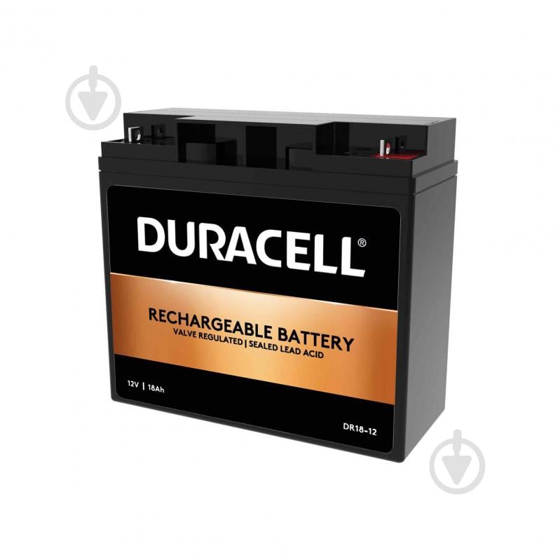 Батарея аккумуляторная Duracell 12V 18Ah AGM (DR18-12) - фото 2