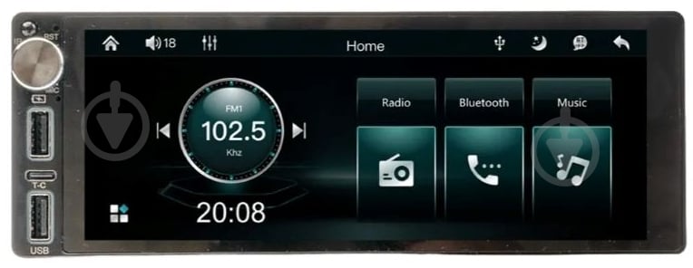 Автомагнитола Phantom DVX-682 - фото 1