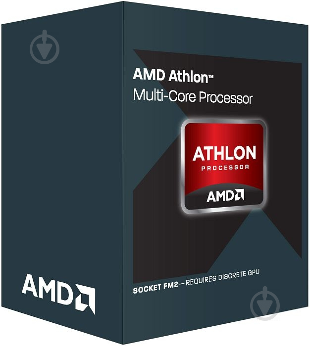 Процесор AMD Box (AD370KOKHLBOX) AMD Athlon II X2 370K BOX - фото 1