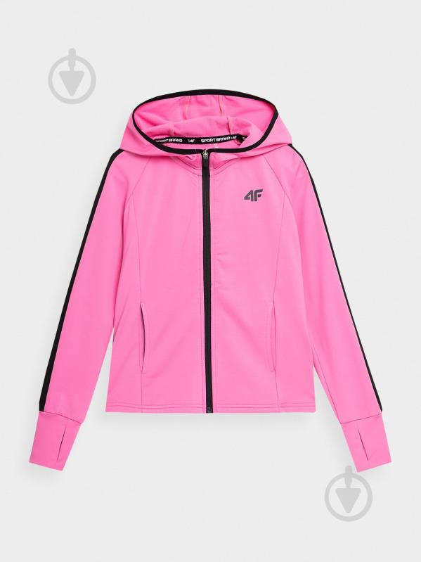 Джемпер 4F SWEATSHIRT FNK F070 4FJSS23TFSWF070-55S рожевий - фото 3