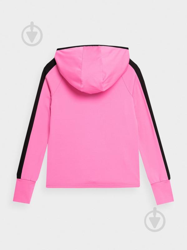 Джемпер 4F SWEATSHIRT FNK F070 4FJSS23TFSWF070-55S рожевий - фото 4