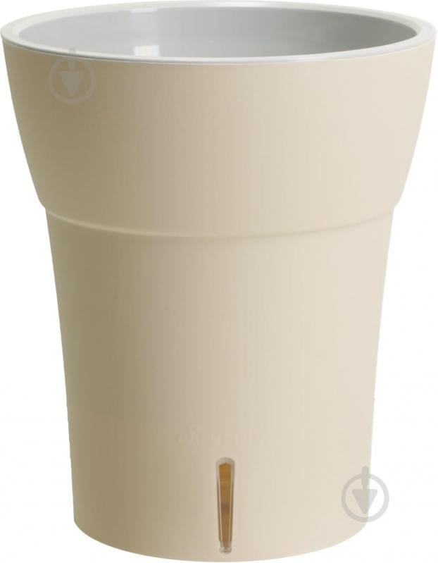 Вазон Dali-Dea круглый песочно-серый 2 л Santino (2022325) - фото 1 Вазон Dali-Dea круглый песочно-серый 2 л Santino (2022325) - фото 1