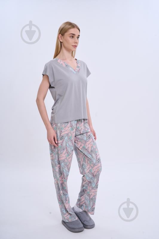 Футболка German Volf женская "FLORA" р. XL серый (25010) - фото 2 Футболка German Volf женская "FLORA" р. XL серый (25010) - фото 2