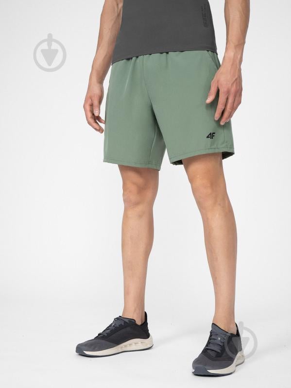 Шорти 4F SHORTS FNK M146 4FSS23TFSHM146-43S р. 2XL зелений - фото 1