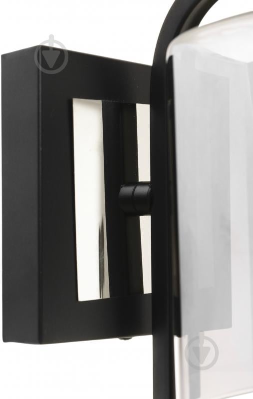 Світильник настінний Sensio Hercules 40 Вт E27 чорний/димчастий ALG-07552/1W - фото 3