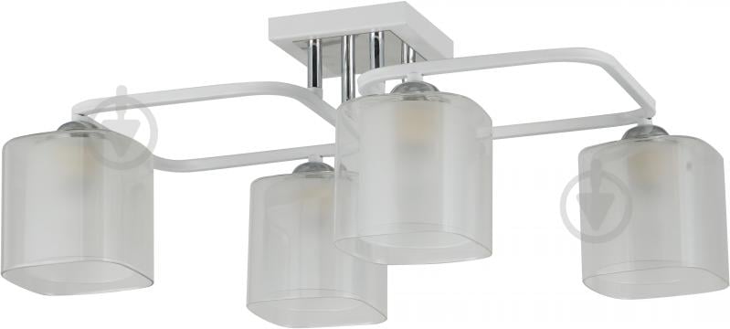 Люстра потолочная Sensio Eridanus 4x40 Вт E27 белый ALG-07553/4 - фото 1