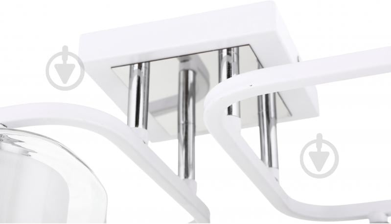 Люстра потолочная Sensio Eridanus 4x40 Вт E27 белый ALG-07553/4 - фото 3