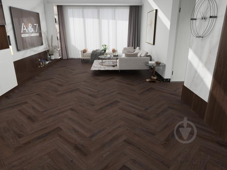 Ламинат GROSS WALD Herringbone 4V Дуб Antharas 33/АС4/8 мм - фото 2 Ламинат GROSS WALD Herringbone 4V Дуб Antharas 33/АС4/8 мм - фото 2