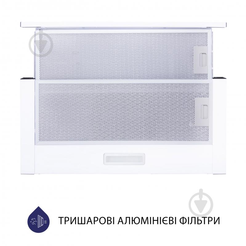 Витяжка Minola HTL 6614 WH 1000 LED телескопічна - фото 2