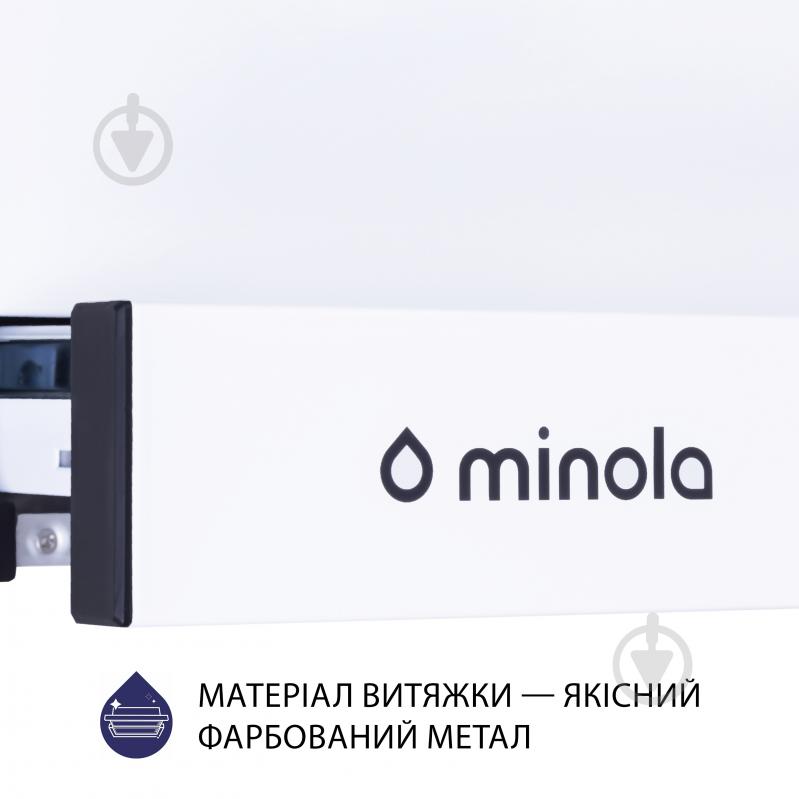 Вытяжка Minola HTL 6614 WH 1000 LED телескопическая - фото 9