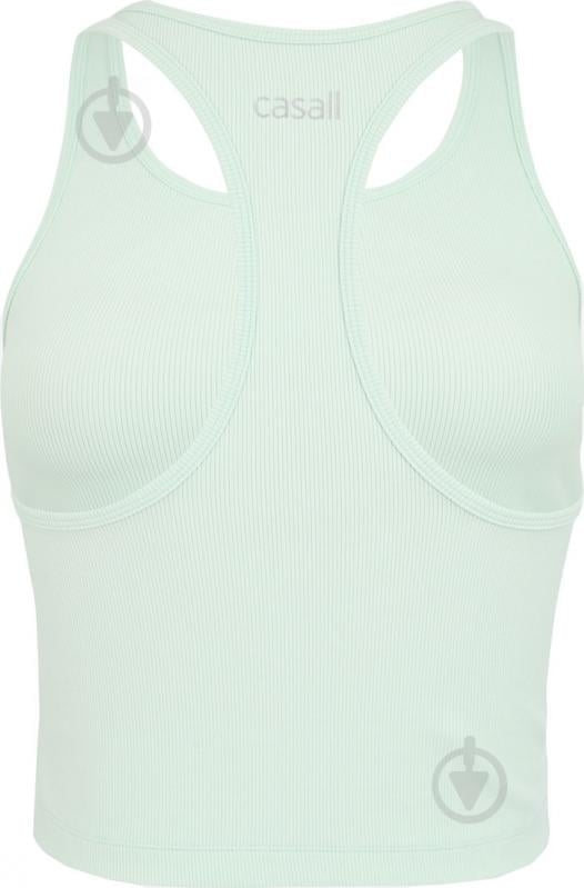 Майка Casall Bold Rib Crop Tank 20424079 р.34 оливковий - фото 2