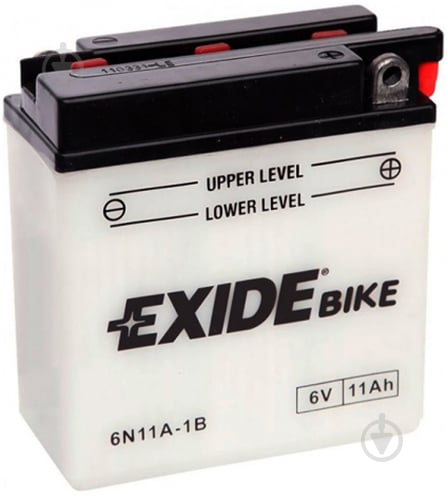 Аккумулятор автомобильный EXIDE 11Ah 95A 6V «+» справа (6N11A-1B) - фото 1