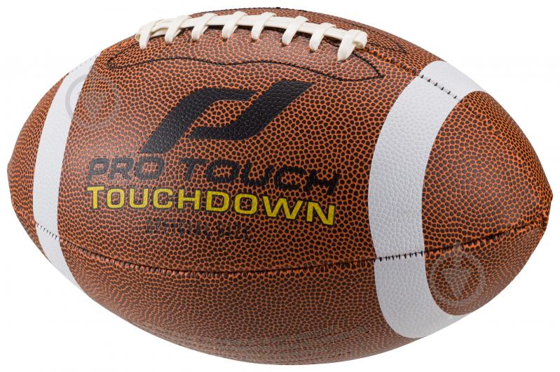 М'яч для регбі Pro Touch American Football р.7 177127-118 коричневий - фото 1