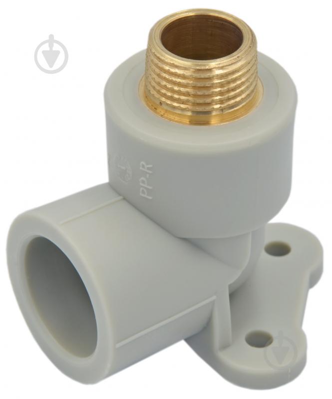 Коліно зовнішня PP-R 16 x 1/2 ЗР PRAWTECH Sp. z o.o. - фото 1 Коліно зовнішня PP-R 16 x 1/2 ЗР PRAWTECH Sp. z o.o. - фото 1