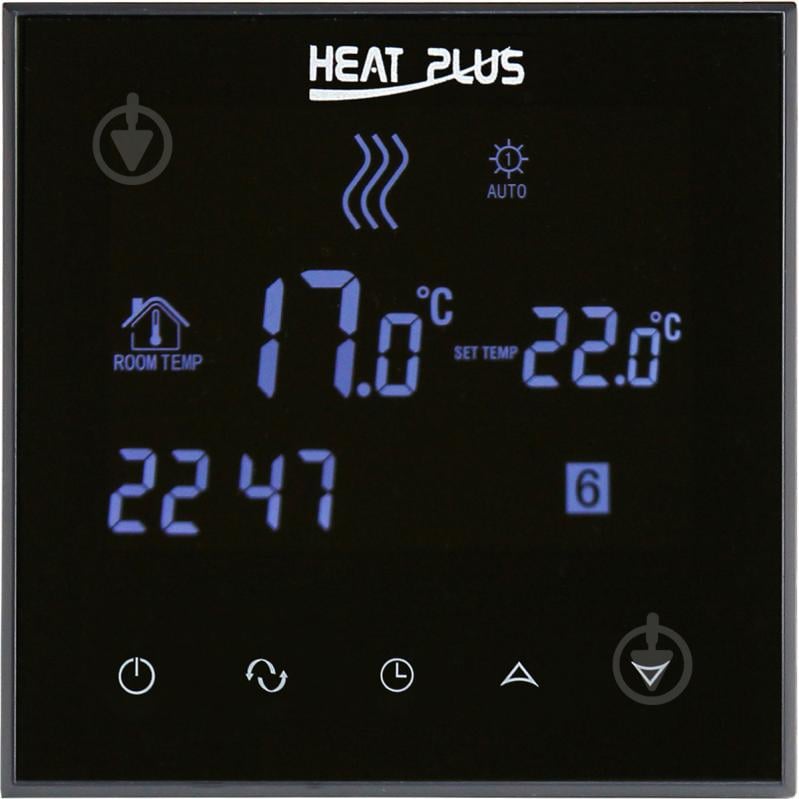 Терморегулятор Heat Plus BHT-800 GBS2 черный (BHT800B) - фото 1