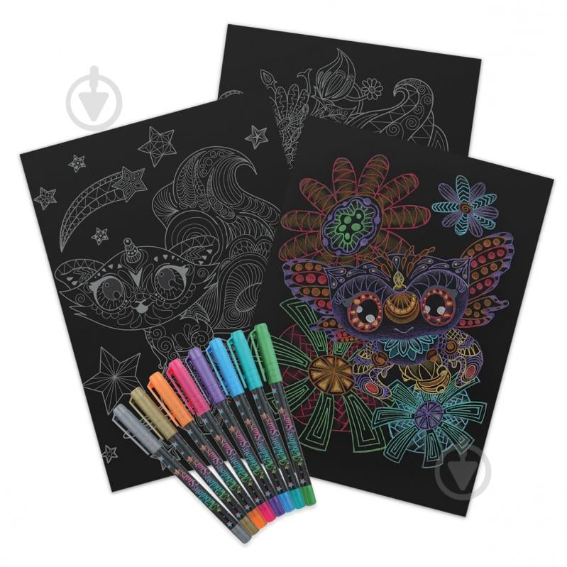 Раскраска «Айседора черные листы» - фото 3 Раскраска «Айседора черные листы» - фото 3