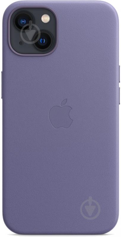 Чохол-накладка Apple Leather Case with MagSafe для Apple iPhone 13 wisteria (MM163ZE/A) - фото 2