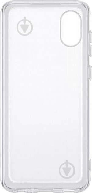 Чехол Samsung Soft Clear Cover для Galaxy A03 Core (A032) Transparent (EF-QA032TTEGRU) - фото 3 Чехол Samsung Soft Clear Cover для Galaxy A03 Core (A032) Transparent (EF-QA032TTEGRU) - фото 3