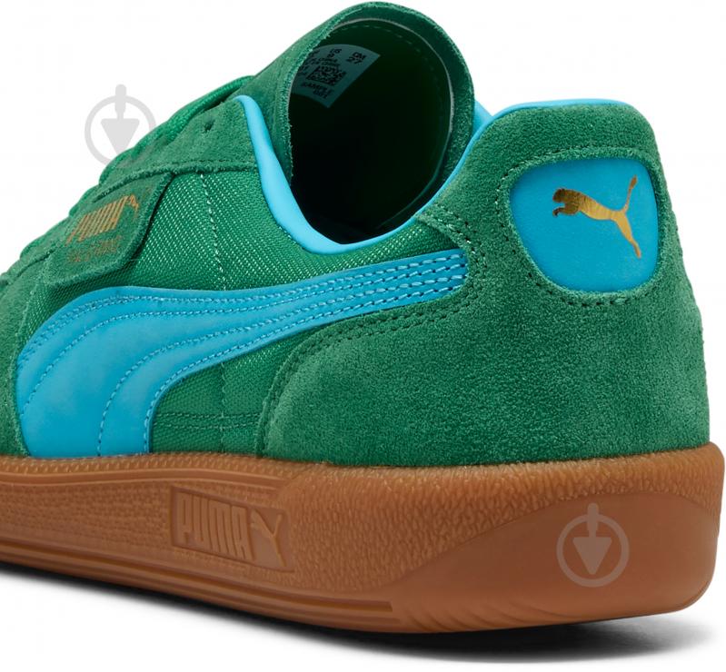 Кеды мужские демисезонные Puma Palermo Vintage Update 40136401 р.46 зеленые - фото 5