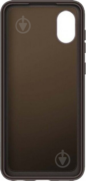 Чохол Samsung Soft Clear Cover для Galaxy A03 Core (A032) Black (EF-QA032TBEGRU) - фото 2
