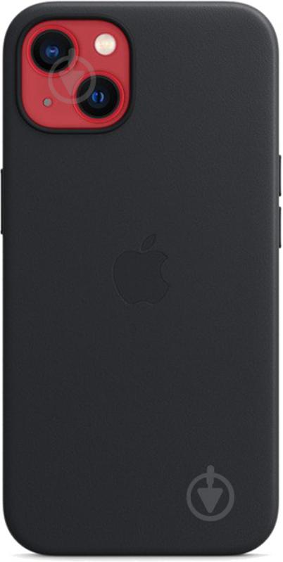 Чохол-накладка Apple Leather Case with MagSafe для Apple iPhone 13 midnight (MM183ZE/A) - фото 5