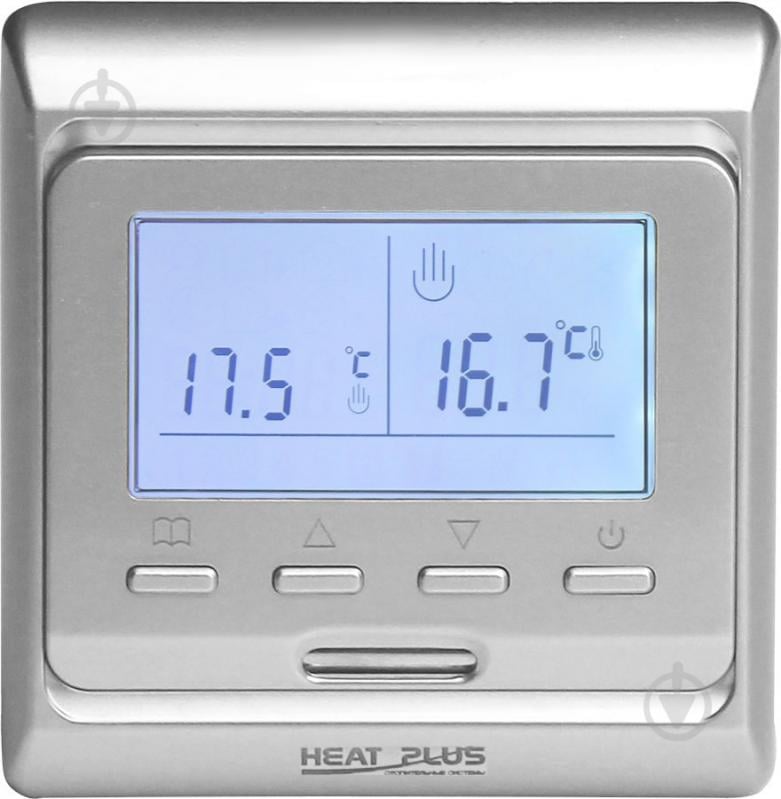 Терморегулятор Heat Plus M6.716 серебристый (M6716S) - фото 1
