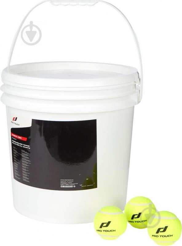 Мячи для большого тенниса Pro Touch Coach 50-ball bucket 412166-181 50 шт./уп. - фото 1