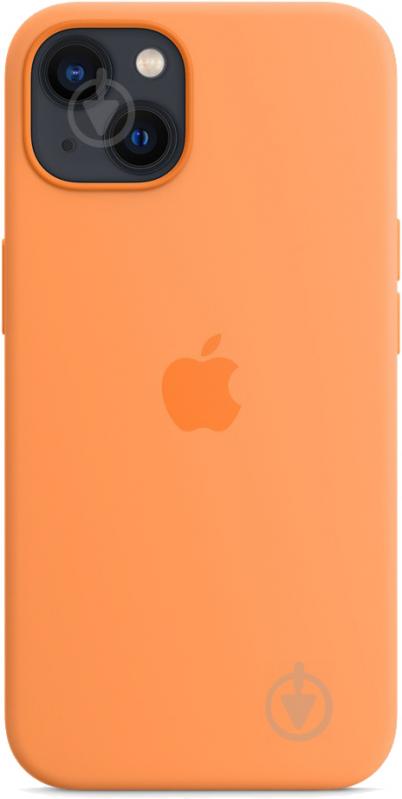 Чохол-накладка Apple Silicone Case with MagSafe для Apple iPhone 13 marigold (MM243ZE/A) - фото 2