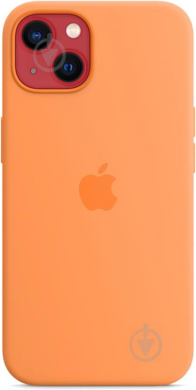 Чохол-накладка Apple Silicone Case with MagSafe для Apple iPhone 13 marigold (MM243ZE/A) - фото 5