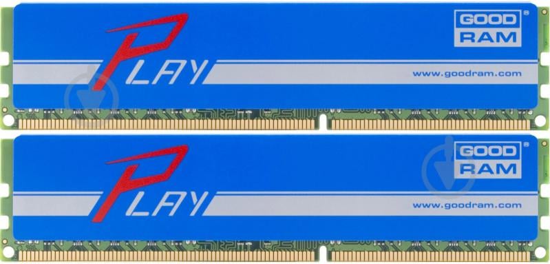 Оперативная память GOODRAM DDR3 SDRAM 16 GB (2x8GB) 1600 MHz (GYB1600D364L10/16GDC) - фото 1