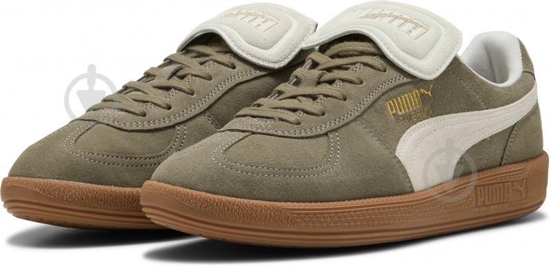 Кеди чоловічі демісезонні Puma Palermo PREMIUM Suede 40235002 р.46 хакі - фото 3 Кеди чоловічі демісезонні Puma Palermo PREMIUM Suede 40235002 р.46 хакі - фото 3
