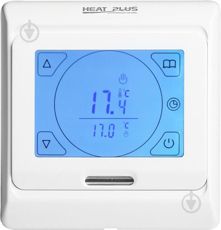 Терморегулятор Heat Plus M9.716 белый (M9716W) - фото 1 Терморегулятор Heat Plus M9.716 белый (M9716W) - фото 1