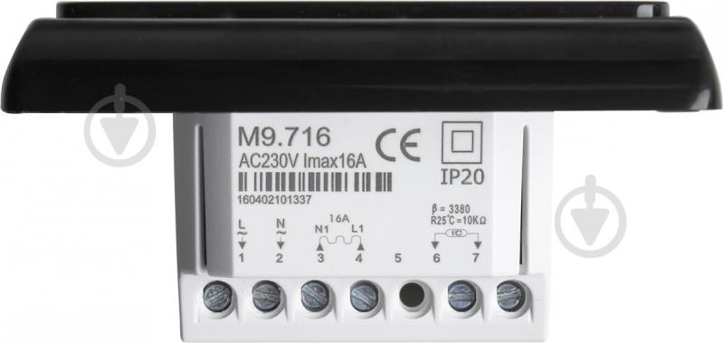 Терморегулятор Heat Plus M9.716 черный (M9716B) - фото 4 Терморегулятор Heat Plus M9.716 черный (M9716B) - фото 4