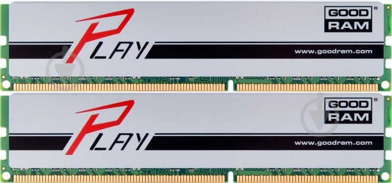 Оперативная память GOODRAM DDR3 SDRAM 16 GB (2x8GB) 1600 MHz (GYS1600D364L10/16GDC) - фото 1