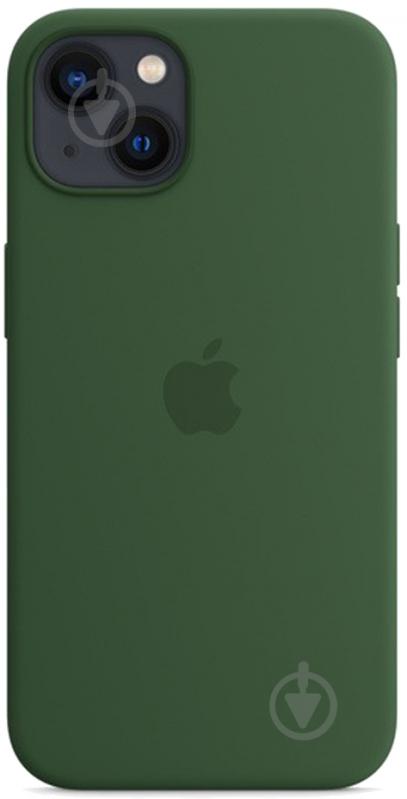 Чохол-накладка Apple Silicone Case with MagSafe для Apple iPhone 13 clover (MM263ZE/A) - фото 4