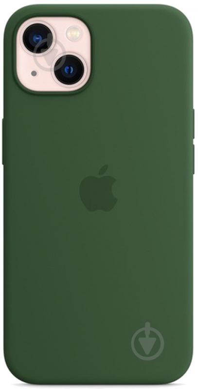 Чохол-накладка Apple Silicone Case with MagSafe для Apple iPhone 13 clover (MM263ZE/A) - фото 2