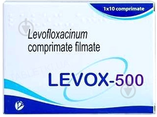 Левокс-500 №10 таблетки 500 мг - фото 1