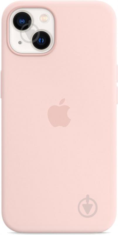 Чохол-накладка Apple Silicone Case with MagSafe для Apple iPhone 13 chalk pink (MM283ZE/A) - фото 1